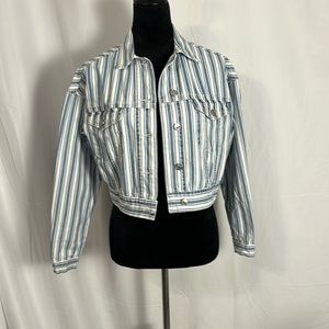 American Eagle xxs denim bolero jacket